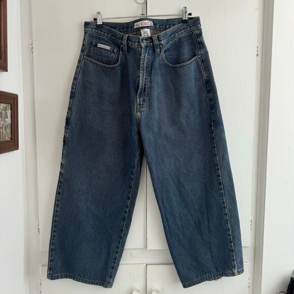 Raw Edge Other - Y2k RAW EDGE Wide Leg Baggy Denim Carpenter Jeans 36x30